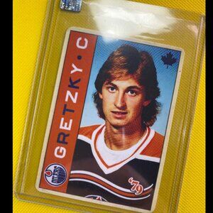 1979 Wayne Gretzky Rookie Oilers Promo Card Future Star